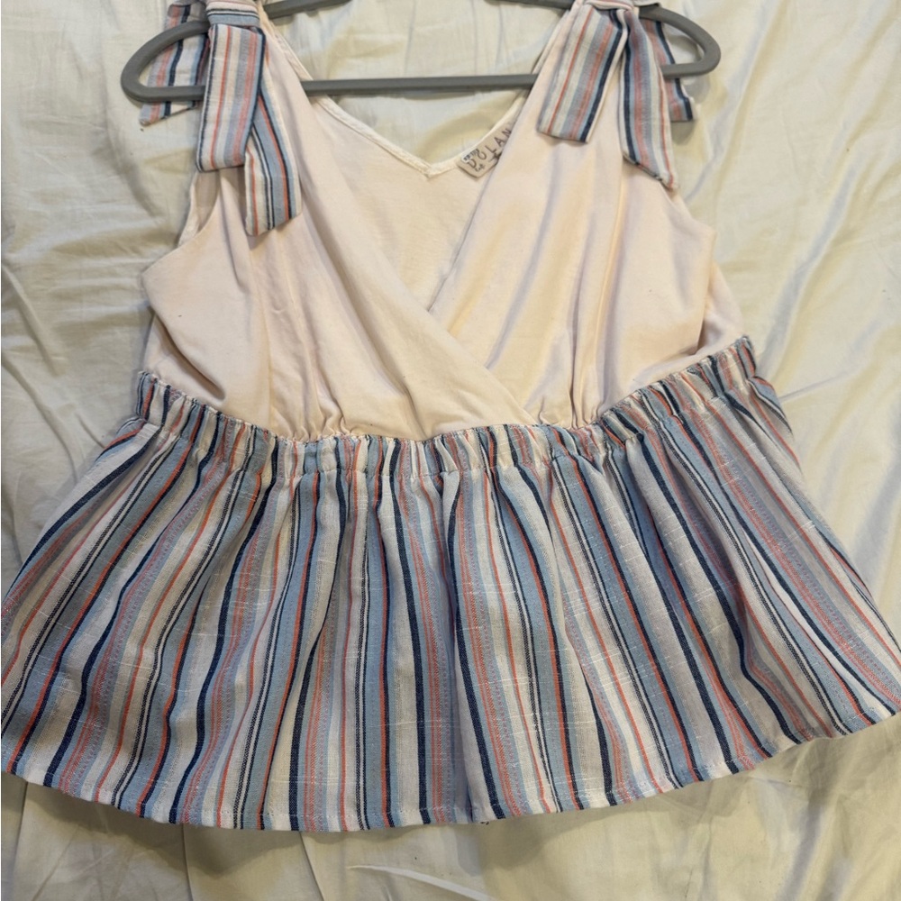 Dolan Pastel Striped Garment